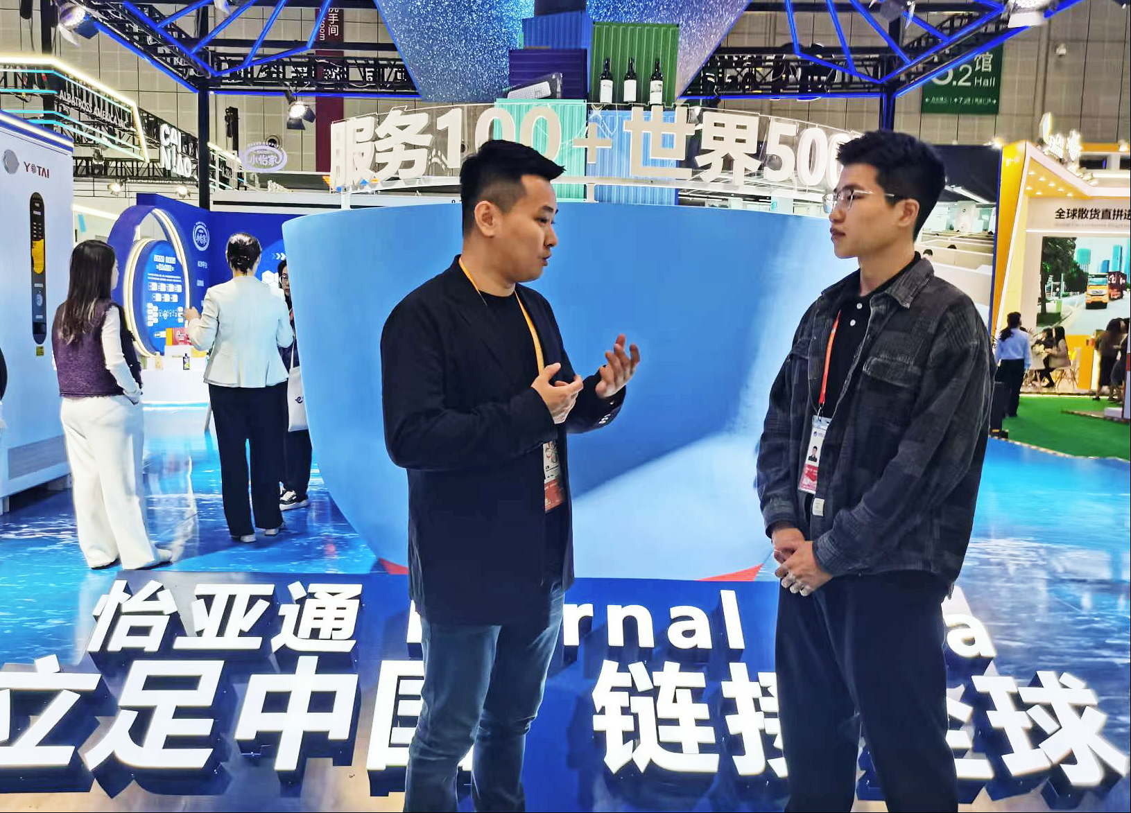 进博故事丨J9国际站登录王辉：进博会促进商业和文化交流